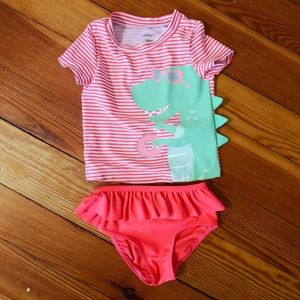 Donuts and Dino Toddler Suit